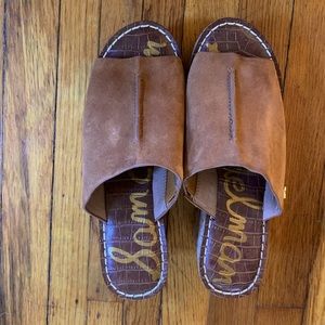 Sam Edelman platform cork wedges